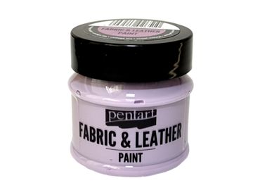 Farba na kožu a textil PENTART 50ml - vintage fialová