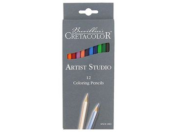 Farebné vodeodolné ceruzy CREATACOLOR - 12ks