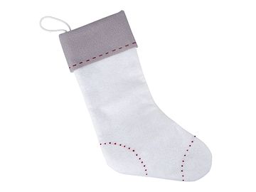 Filcová vianočná dekorácia 43cm - ponožka