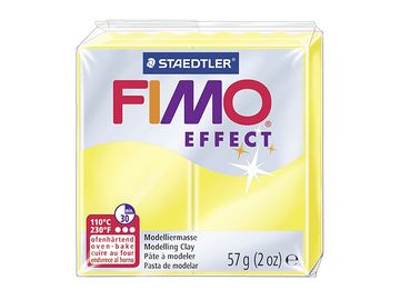 Modelovacia hmota FIMO Effect 56g - priehľadná žltá