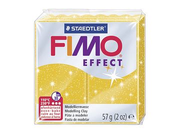 Modelovacia hmota FIMO Effect 56g - zlatá s glitrami