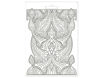 Flexibilná textúrová forma A5 - romantický vzor