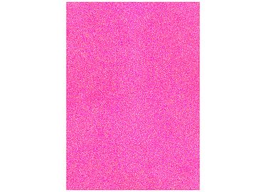 Glitrovaný papier NEON 200g - ružový