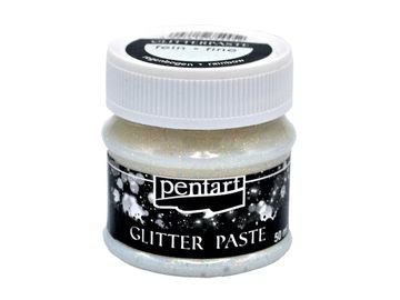 Glitter Pasta Pentart 50ml - dúhová