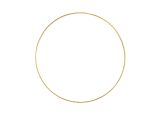 Kovový kruh - základ na veniec/lapač snov 30cm - zlatý