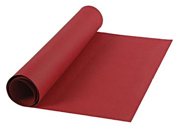 Kožený papier na šitie 1m - červený