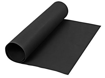 Kožený papier na šitie 1m - čierny