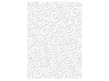 Kreatívny papier MILANO embosovaný A4 220g - biely