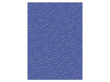 Kreatívny papier MILANO embosovaný A4 220g - modrý
