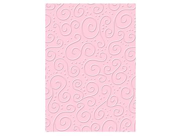 Kreatívny papier MILANO embosovaný A4 220g - ružový