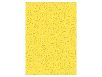 Kreatívny papier MILANO embosovaný A4 220g - žltý
