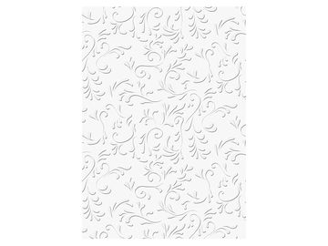 Kreatívny papier ROMA embosovaný A4 220g - biely