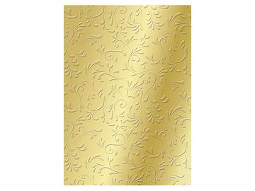 Kreatívny papier ROMA embosovaný A4 220g - zlatý