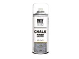Kriedová farba Chalk Finish PINTY PLUS 400ml - popolavá sivá