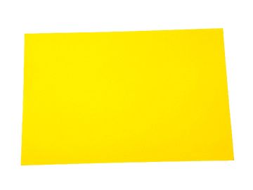 Machová guma 2mm 20x30cm - citrónová žltá