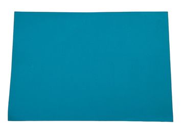 Machová guma 2mm 20x30cm - tyrkysová modrá