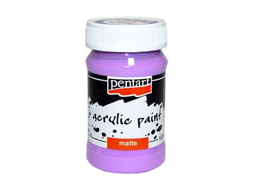 Matná akrylová farba Pentart 100ml - fialka