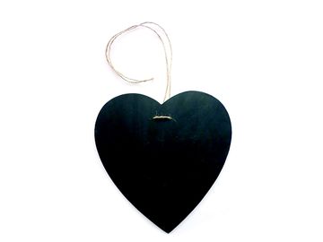 MDF závesná tabuľa srdce - 23cm