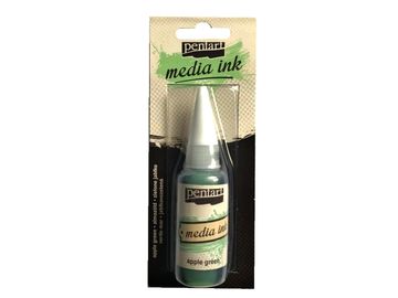 Media ink PENTART - alkoholový atrament 20ml - zelené jablko