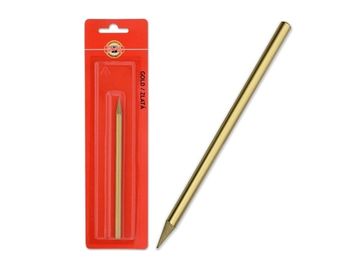 Metalická pastelová ceruzka - zlatá