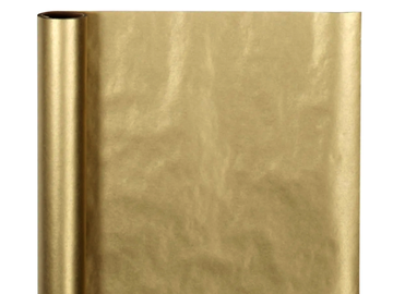 Metalický baliaci papier 50cm 4m - bronzový matný