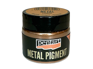 Metalický pigmentový prášok PENTART 8g - ružové zlato