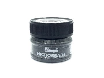 Mikro perličky PENTART 40g - čierne