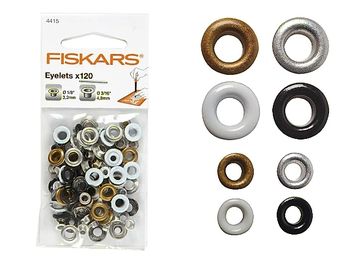 Mix kovových nitov FISKARS 120ks