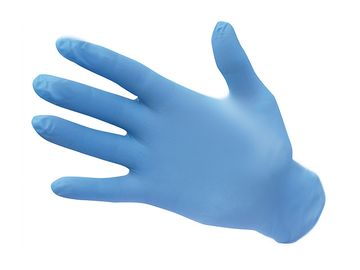 Nitrilová rukavica modrá - veľkosť L