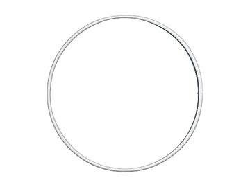 Oceľový základ kruh na veniec/lapač snov - 12cm