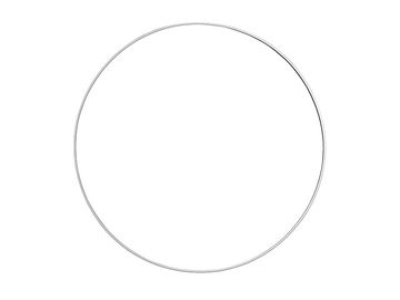 Oceľový základ kruh na veniec/lapač snov - 30cm