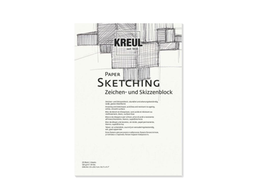 Papiere na sketching KREUL A5 120g 20ks - biele