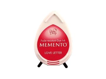 Pečiatková poduška MEMENTO - Love Letter - červená