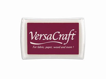 Pečiatková poduška Versacraft - bordová