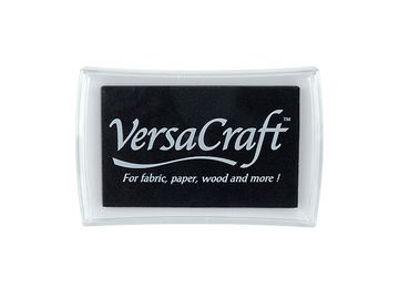 Pečiatková poduška Versacraft - čierna