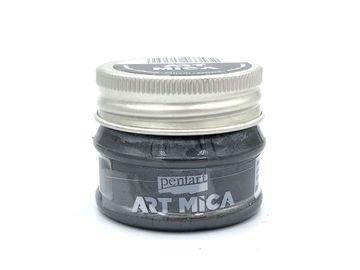 Perleťový minerálny prášok Art Mica PENTART 9g - antracit