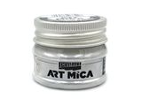 Perleťový minerálny prášok Art Mica PENTART 9g - biely