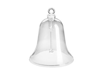 Plastový akrylový zvonček - 7,5cm