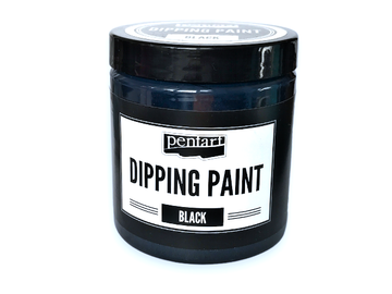 Podkladová farba na namáčanie Dipping Paint PENTART 250ml - čierna