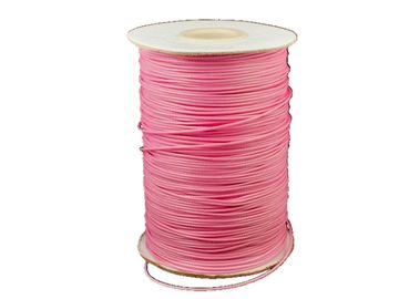 Polyesterová povoskovaná šnúrka 1,5mm - baby ružová