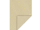 Recyklovaný papier s potlačou A4 - zlaté hviezdičky