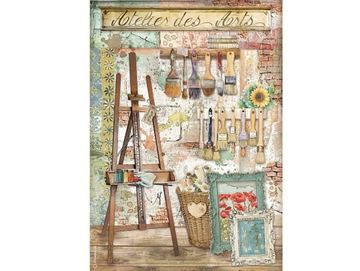 Ryžový papier A4 - Atelier des arts - maliarsky stojan