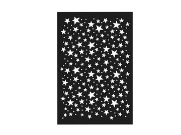 Šablóna ISATIS 10x15cm - mini hviezdičky