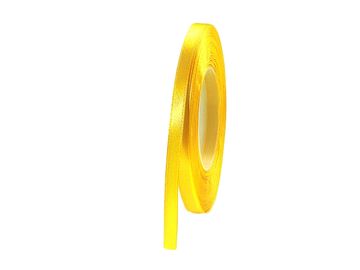 Saténová stuha 6mm - slnečnicová žltá