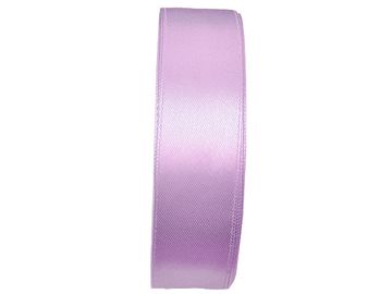 Saténová stuha 25mm - pastelová fialová