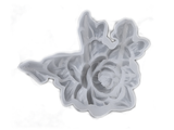 Silikónová flexibilná forma 11cm - Home Deco - ruža