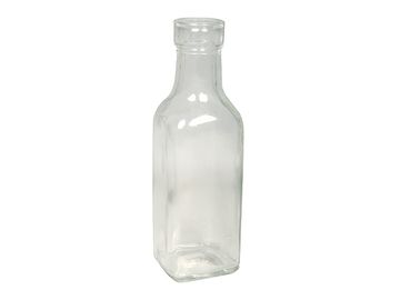Sklenená fľaša/váza 16cm