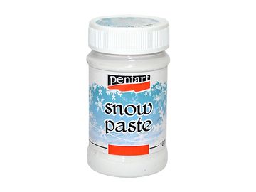Štruktúrovacia pasta PENTART hrubozrnná - snehová pasta - 100 ml