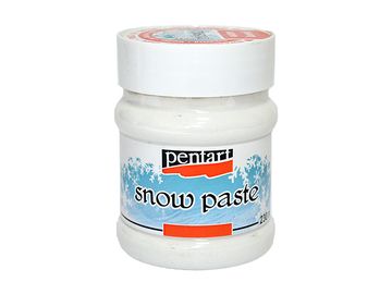 Štruktúrovacia pasta PENTART hrubozrnná - snehová pasta - 230 ml