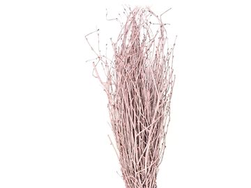 Sušené brezové vetvičky 200g - pastelové ružové
